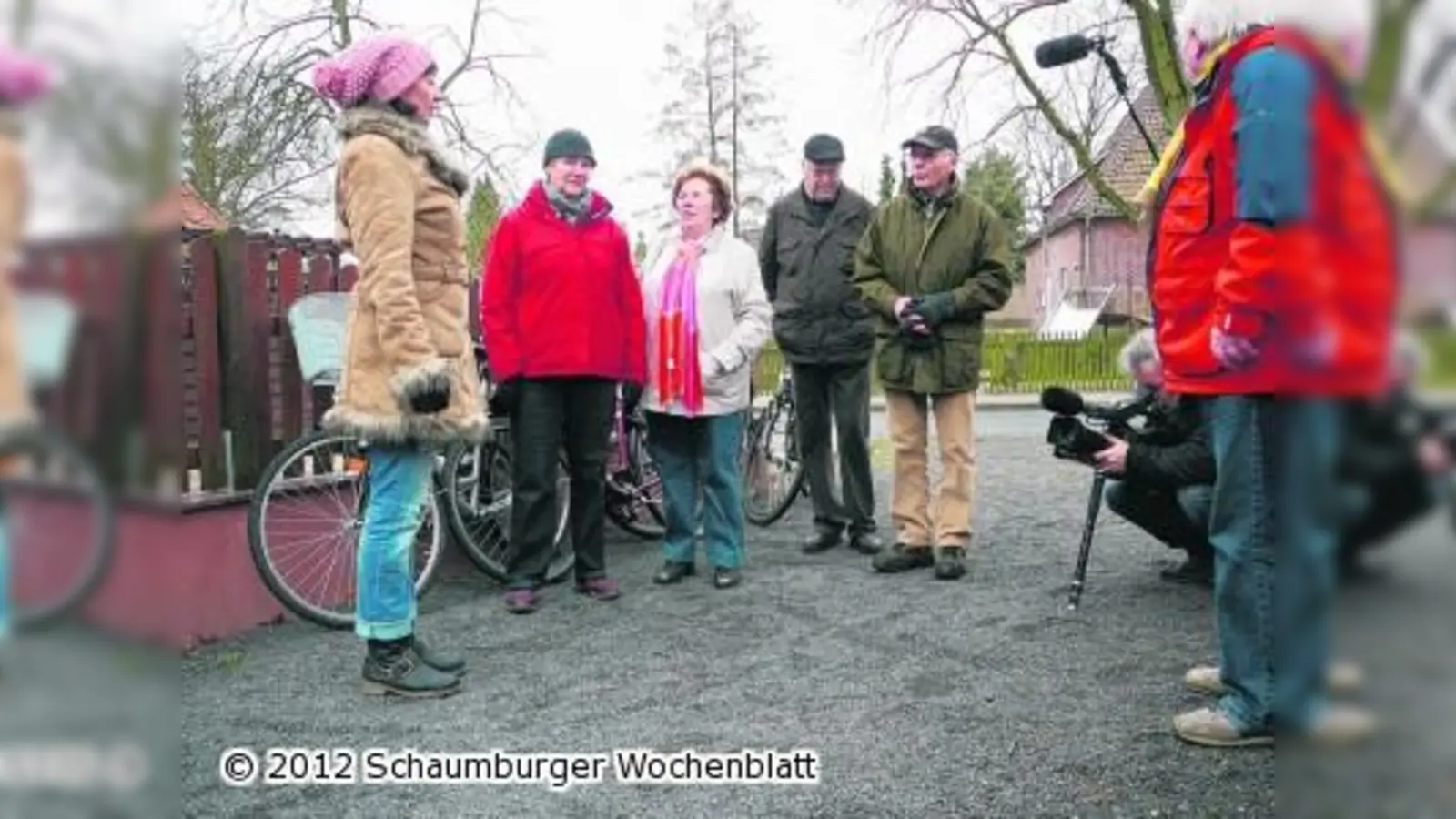 NDR mit Gästeführern auf Radtour (Foto: tau)