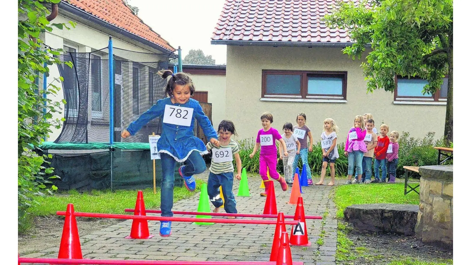 Olympische Spiele an einem Nachmittag (Foto: bt)