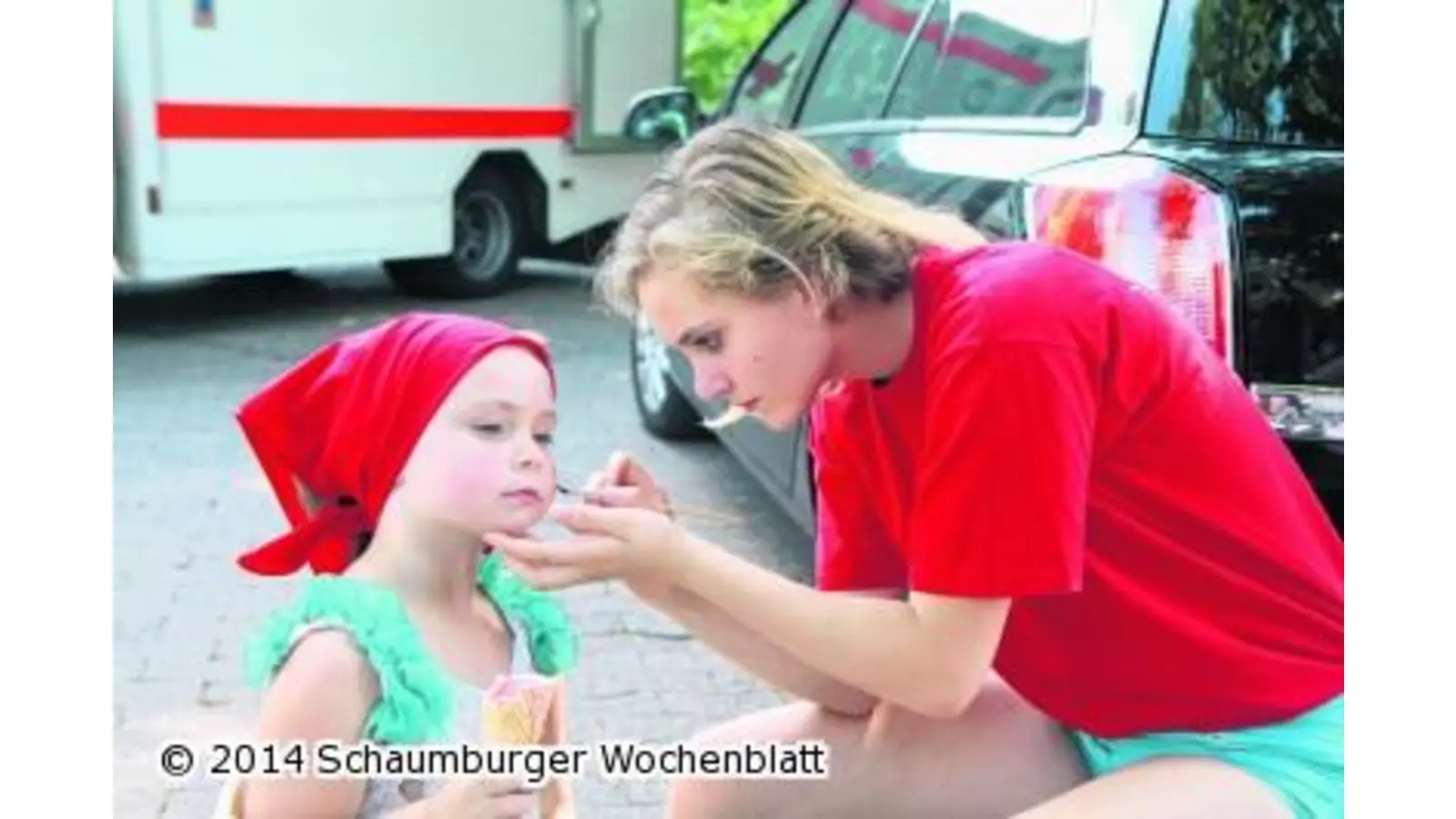 Rasierschaumrutsche und Eiscremegenuss (Foto: bb)