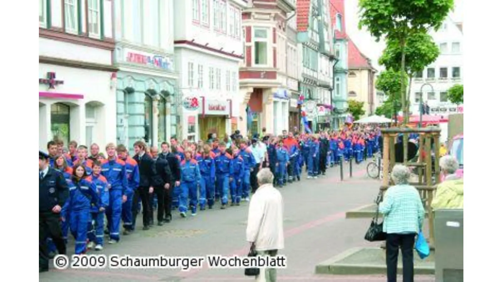 Gemeinsam haben die Wehren Spaß (Foto: ih)