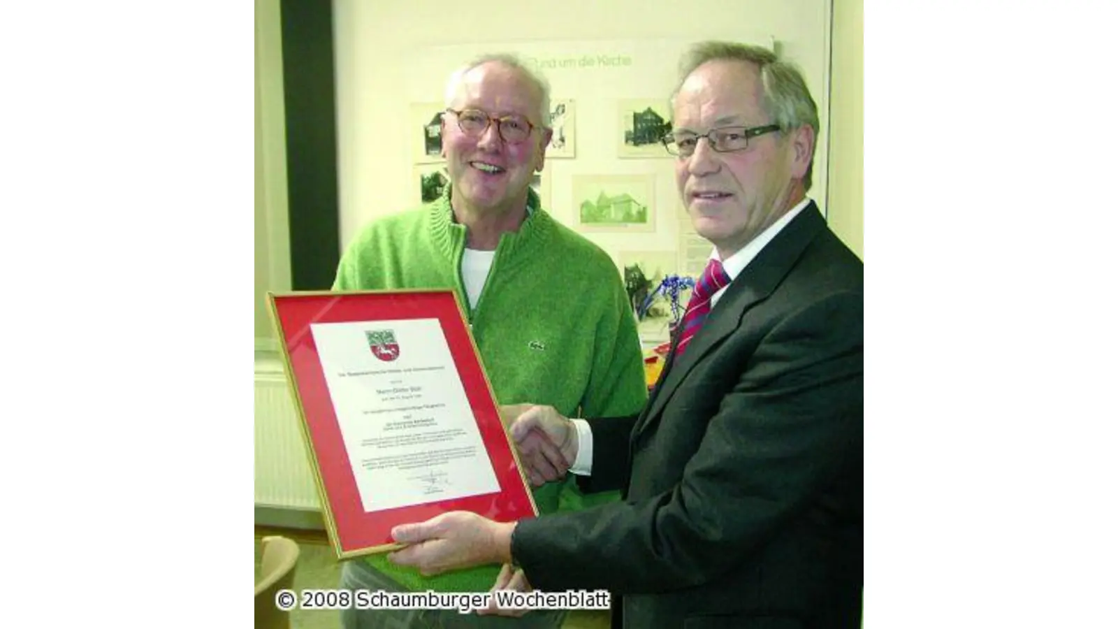 Dieter Wall geehrt (Foto: red)