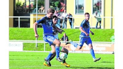 Der Aufsteiger hat  derzeit die Nase vorn (Foto: bb)