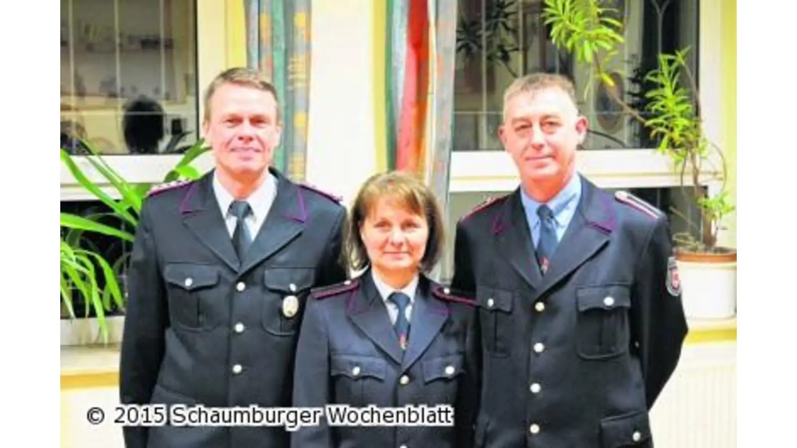 Abteilungswechsel mit Gesang (Foto: mk)