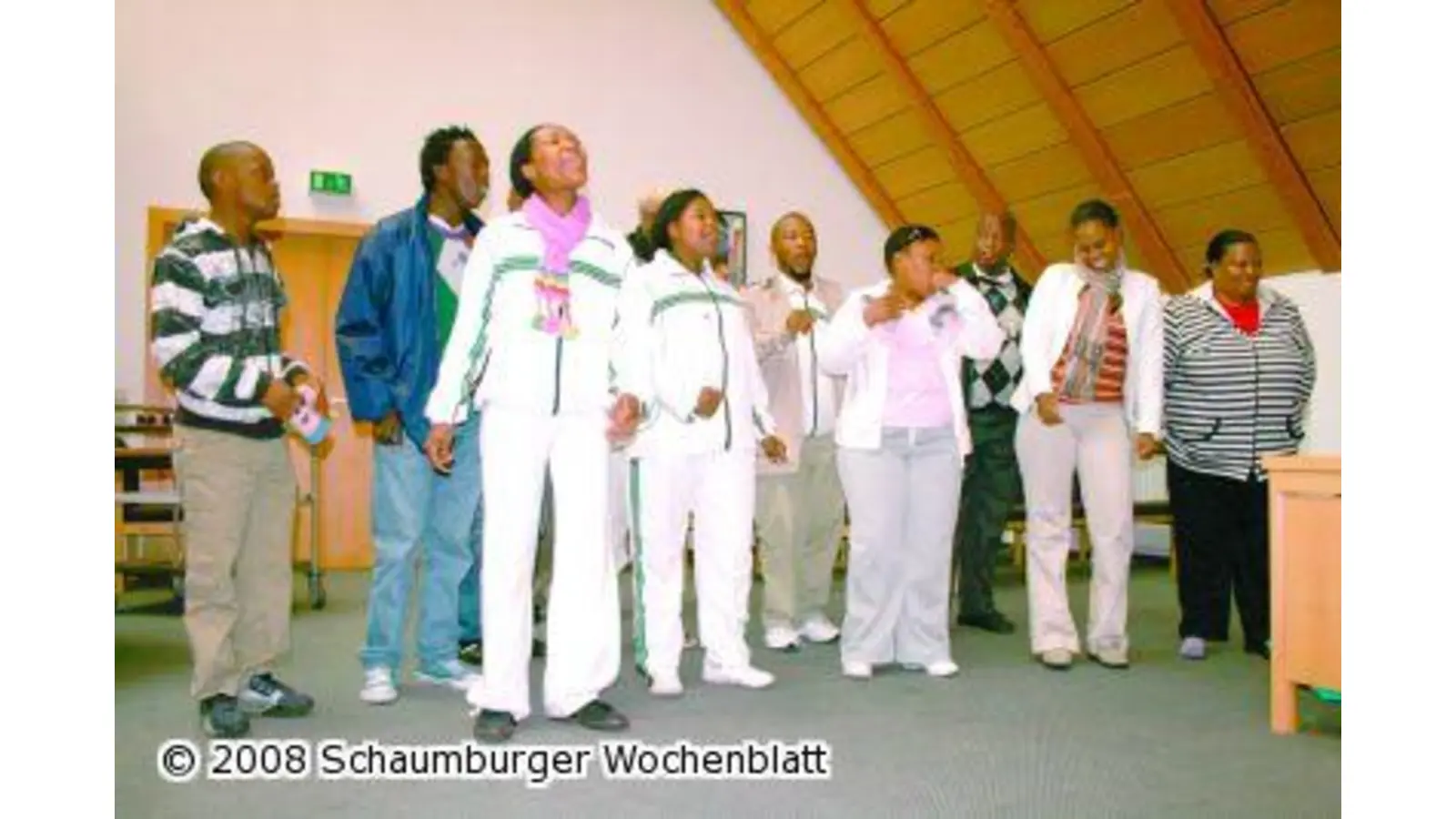 Eine schwungvolle Begrüßung im Takt (Foto: mr)