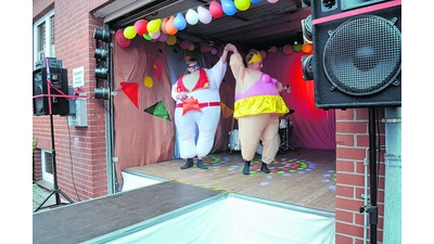 Das Team „Kunterbunt” hat die Nase vorn (Foto: gr)