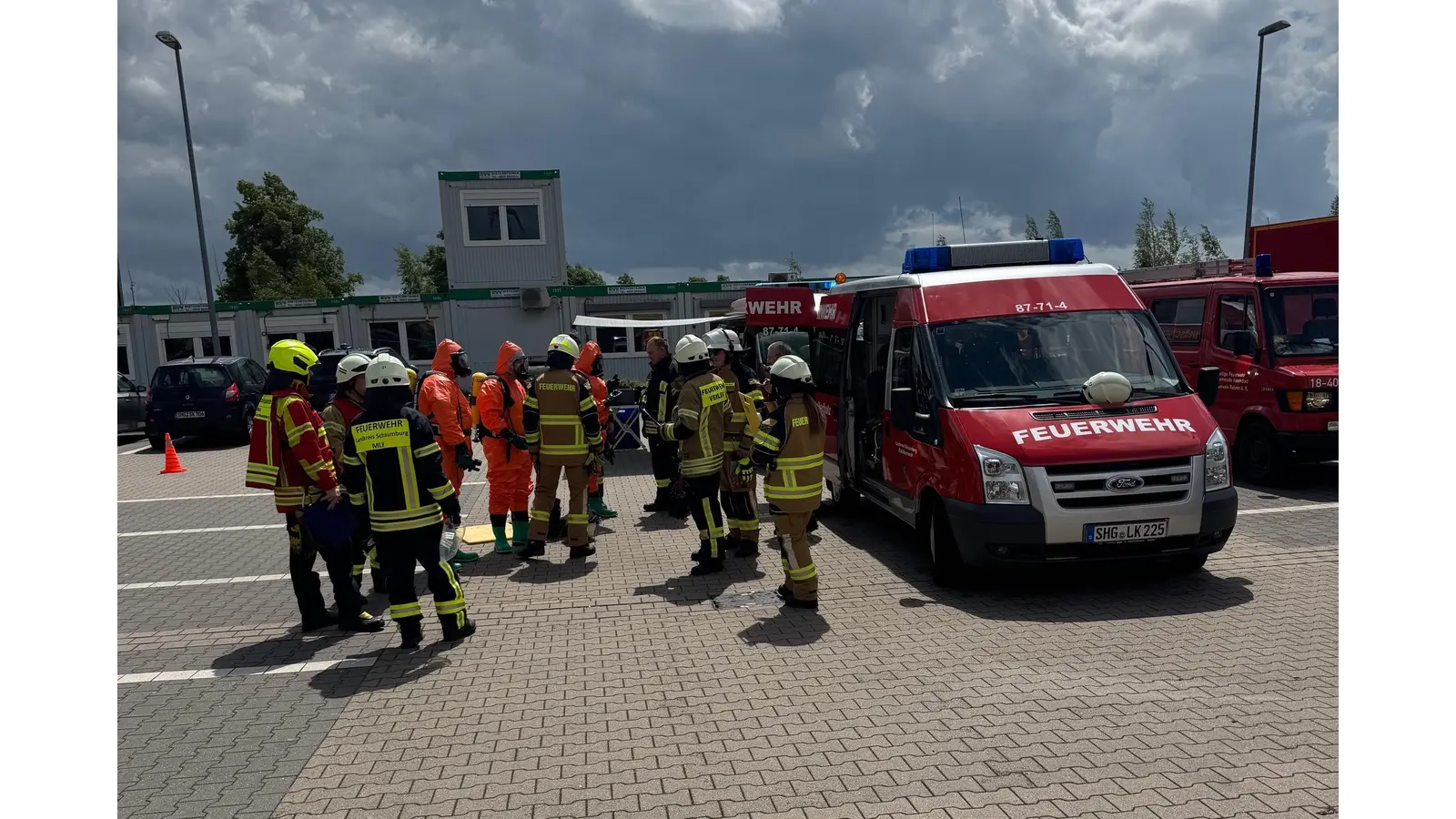Messungen zeigten nur noch eine niedrige Konzentration des Stoffes, sodass keine weitere Gefahr bestand.  (Foto: privat)