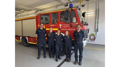 Dominic Blaume, Laura Oelke, Mirjam Streifling, Nele Horstmann und Dirk Thiem.<br> (Foto: privat)