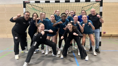 Haben sich souverän qualifiziert: Die Die Handball-Mädchenmannschaft des Hölty-Gymnasiums. (Foto: privat)