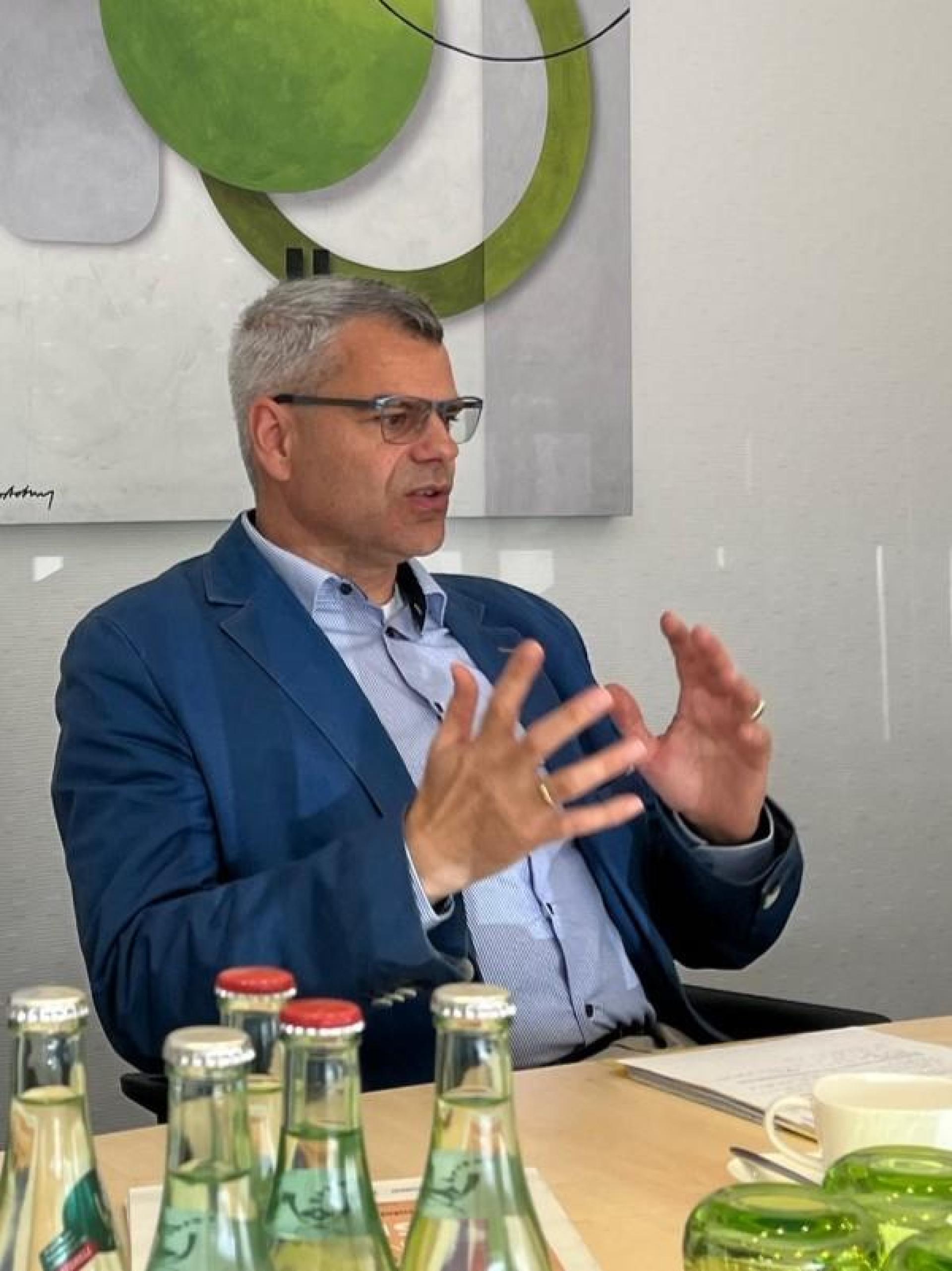 Archivfoto Dr. Oliver Schuegraf. (Foto: nd)