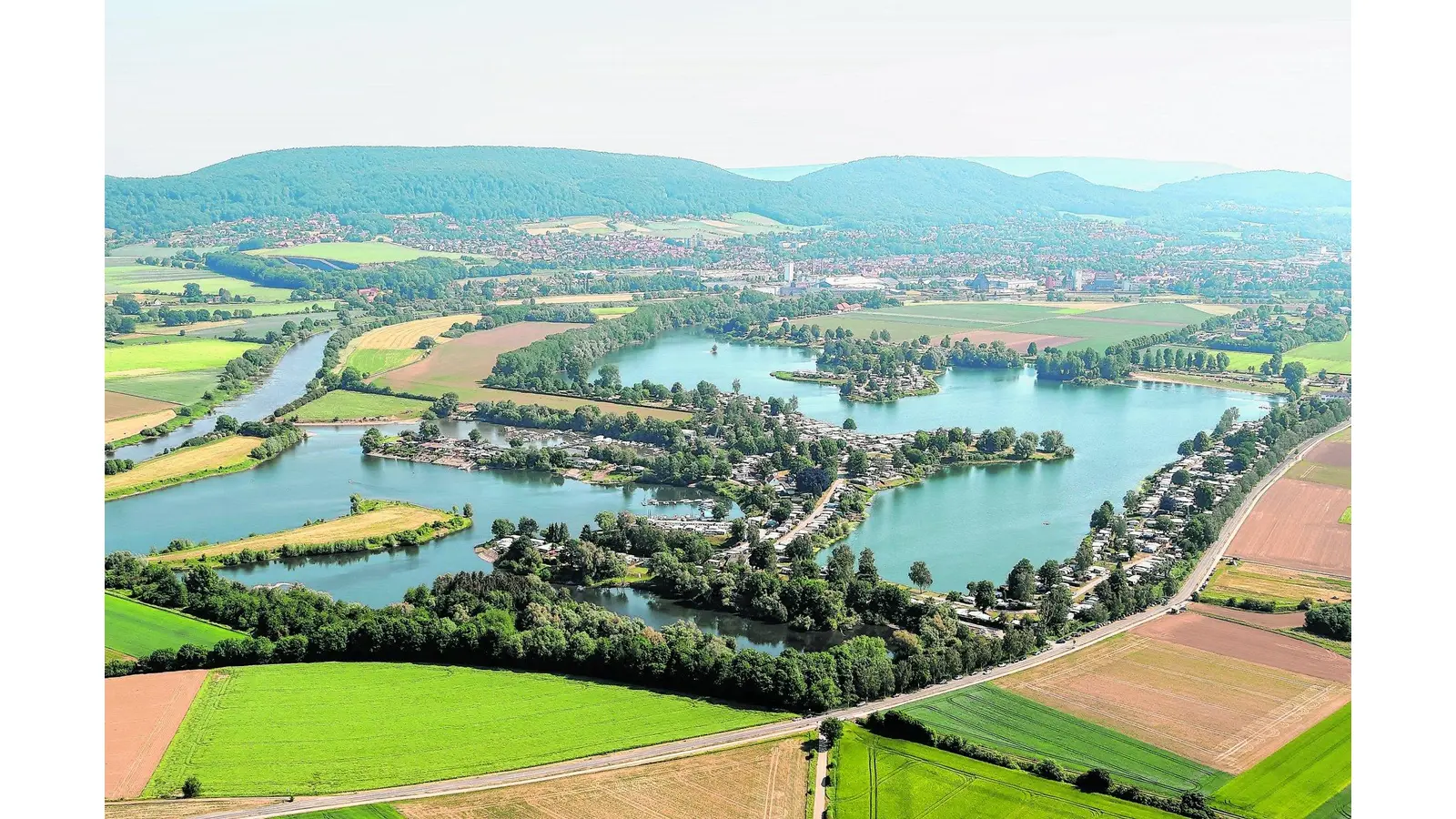 Einfach mal wieder nach dem Rechten am Doktorsee sehen (Foto: red)