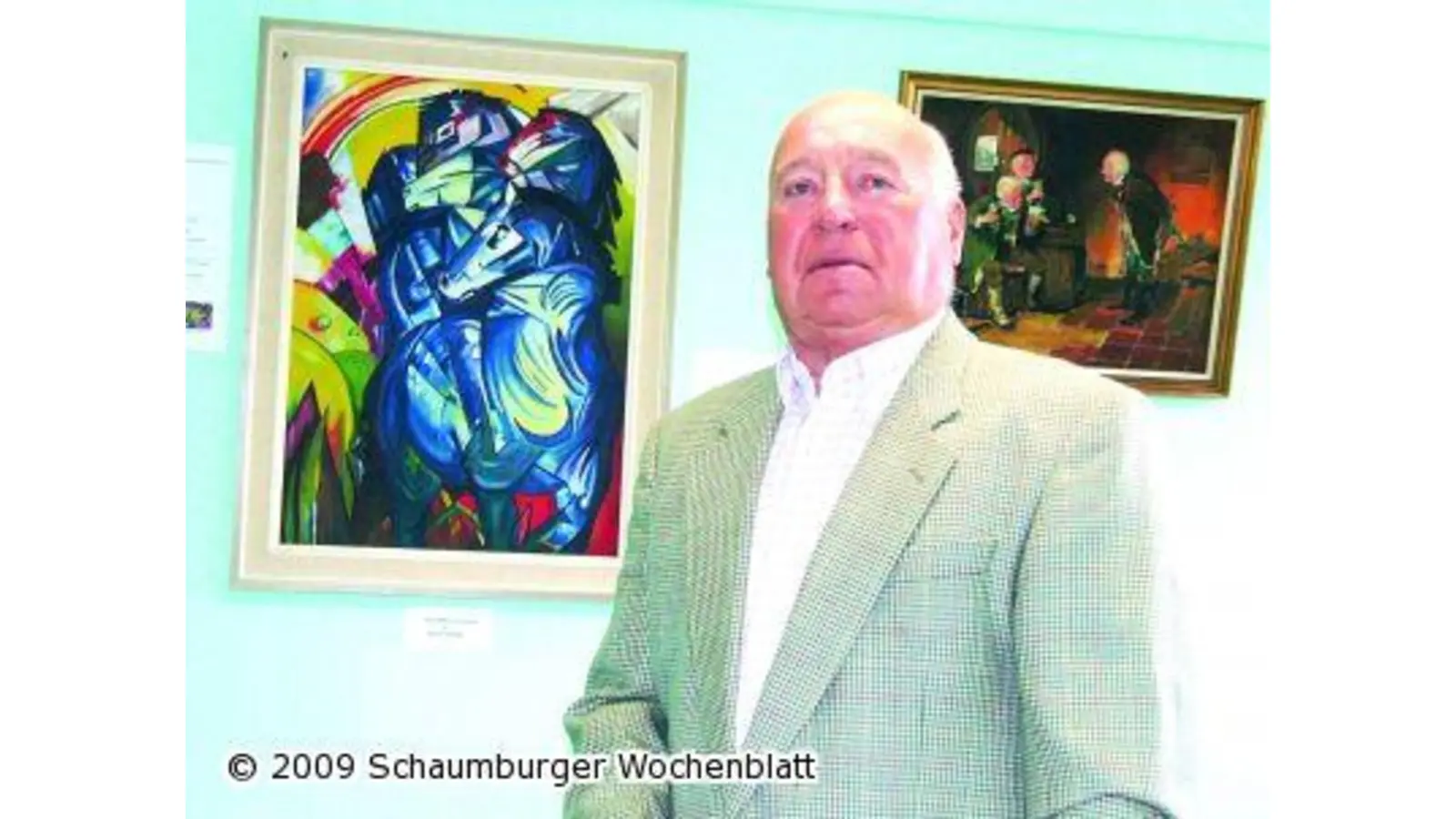 Verschollenes Gemälde von Marc als Kopie in Sonderausstellung (Foto: tt)