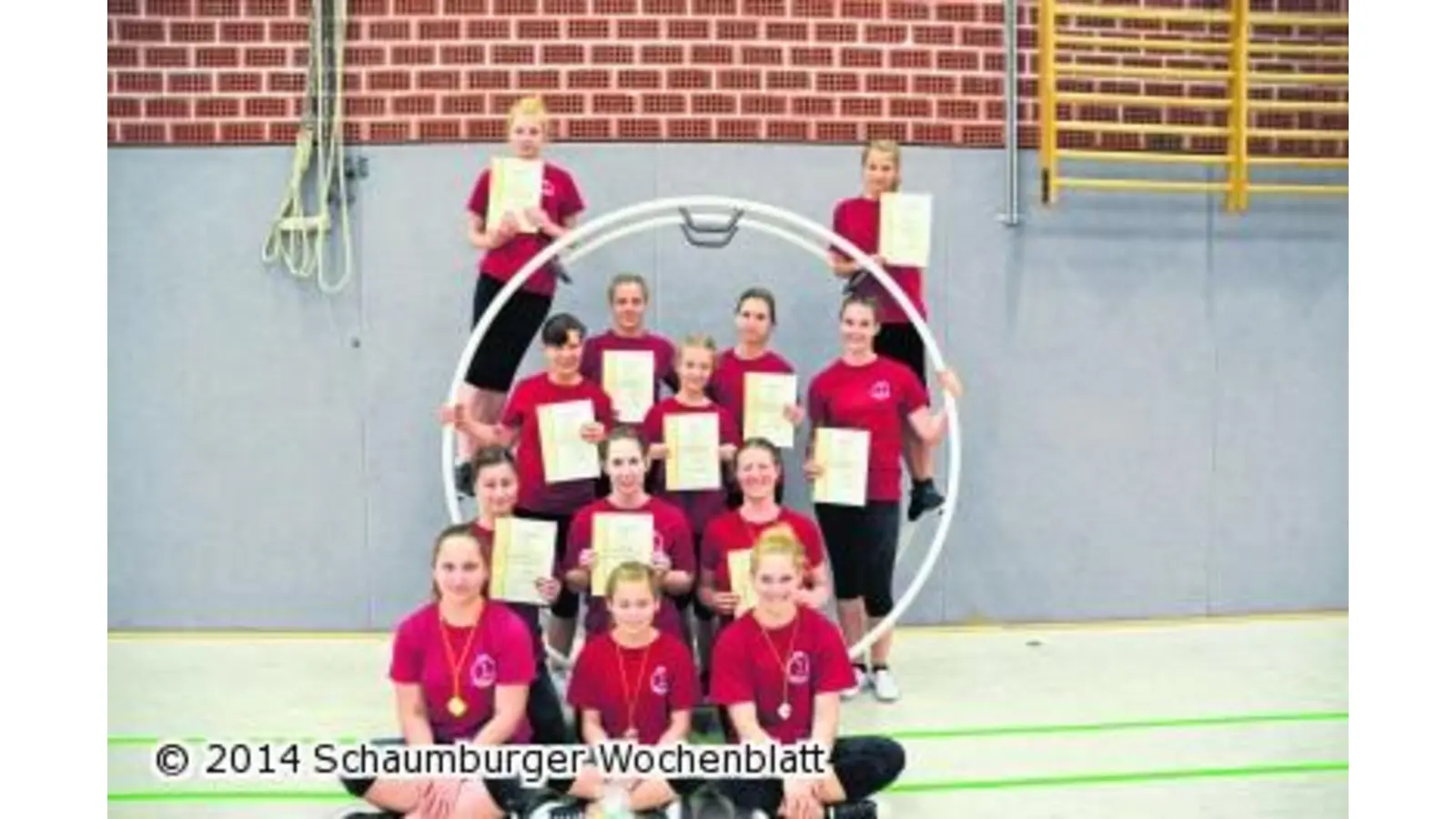 Landesbestenwettkämpfe im Rhönradturnen (Foto: ste)