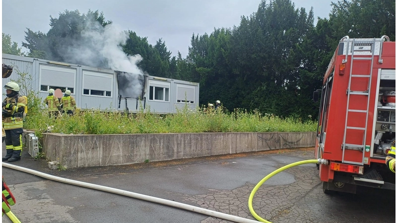 Feuerwehreinsatz in Obernkirchen. (Foto: Feuerwehr)