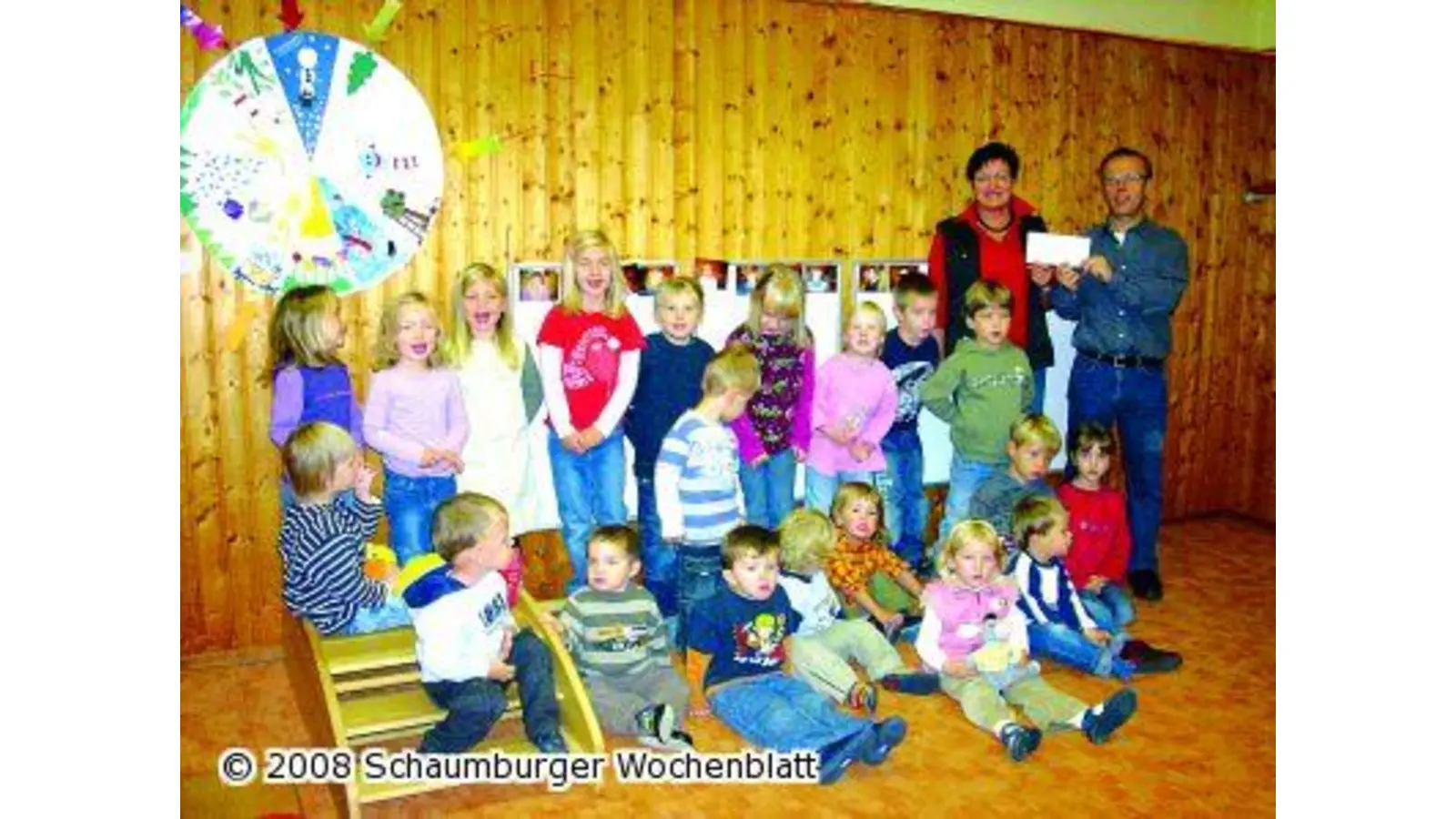Kindergarten freut sich über Spende (Foto: red)
