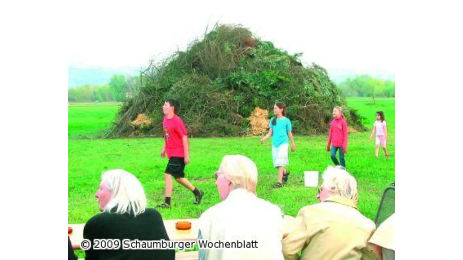 Den Winter mit Feuer vertreiben (Foto: km)