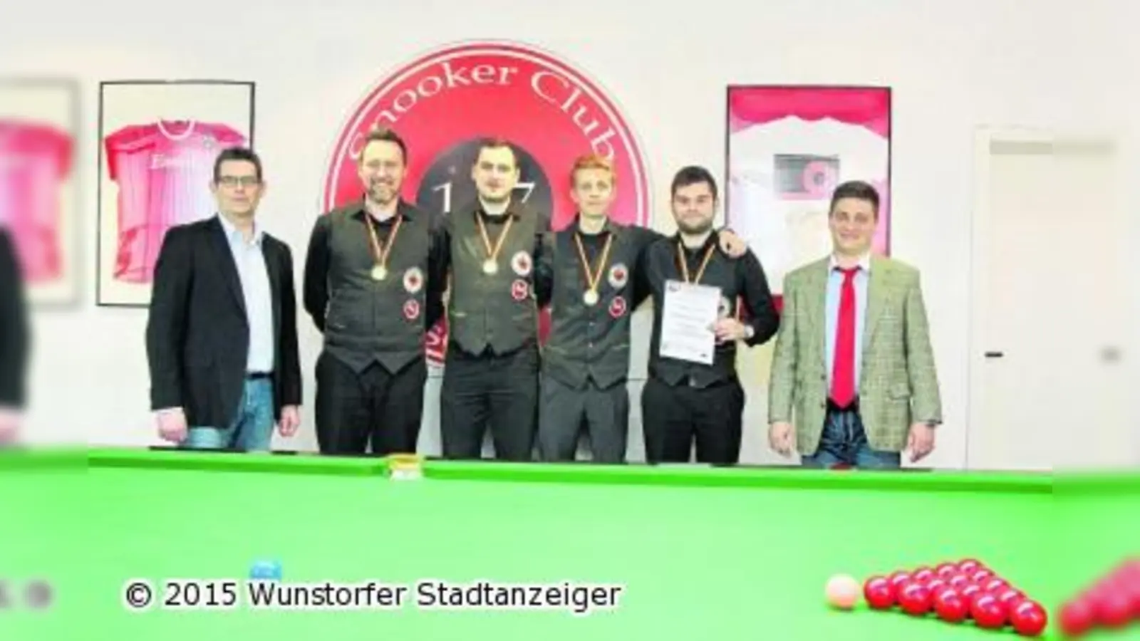 Luther Snookerspieler ist deutscher Meister (Foto: ew)