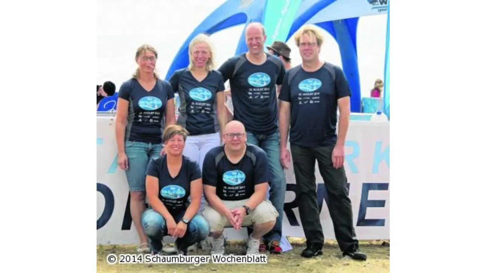 Schwimmend nach Norderney (Foto: wa)