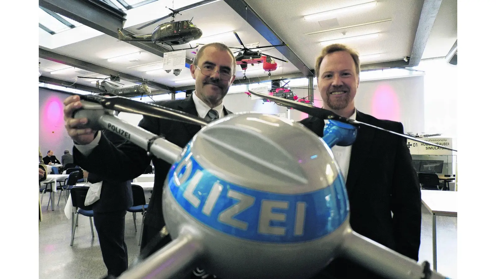 Drohnen in der Stadt der Hubschrauber (Foto: tr)