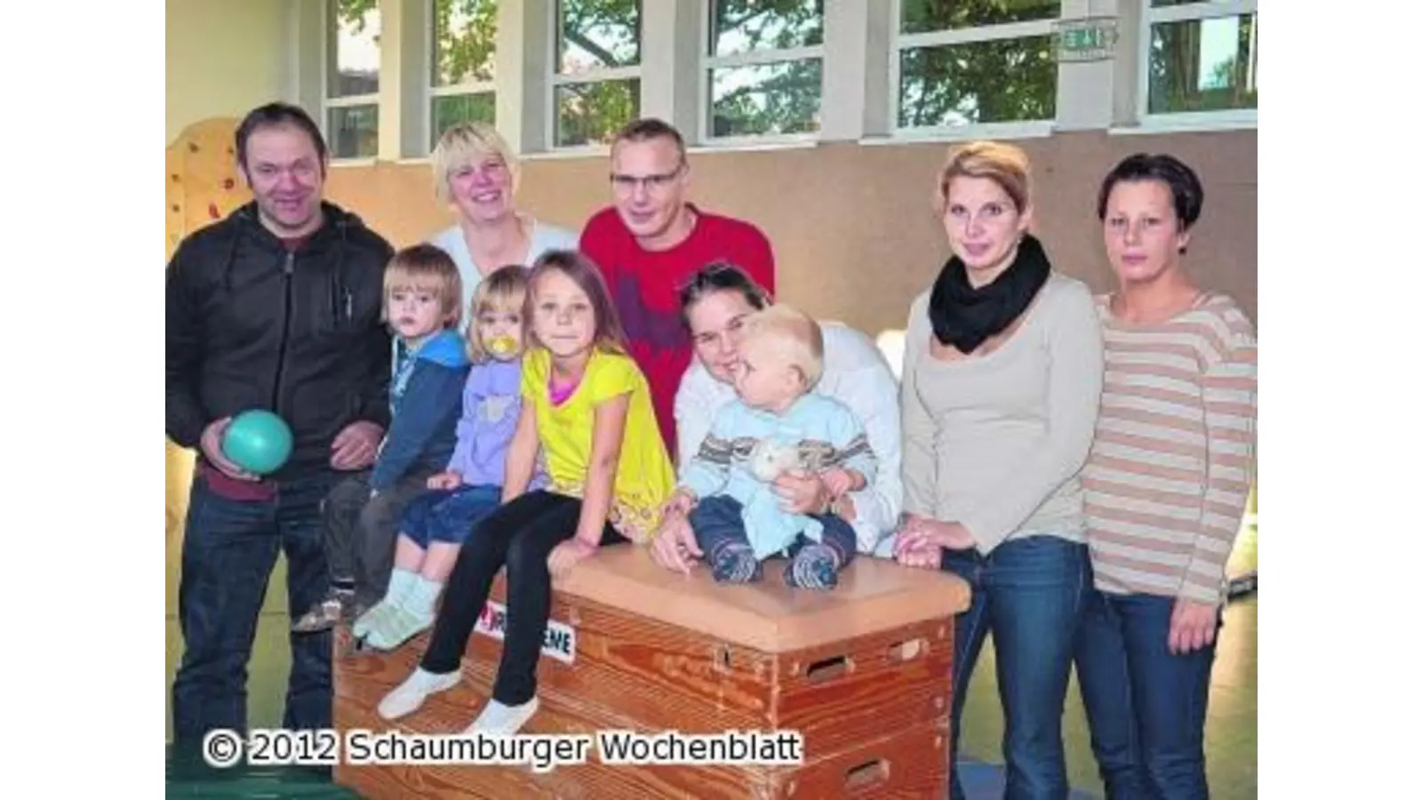Saskia Anhalt leitet jetzt das Eltern-Kind-Turnen (Foto: bt)