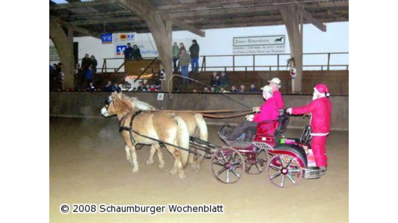 Weihnachtstraum auf dem Rücken der Pferde (Foto: ro)