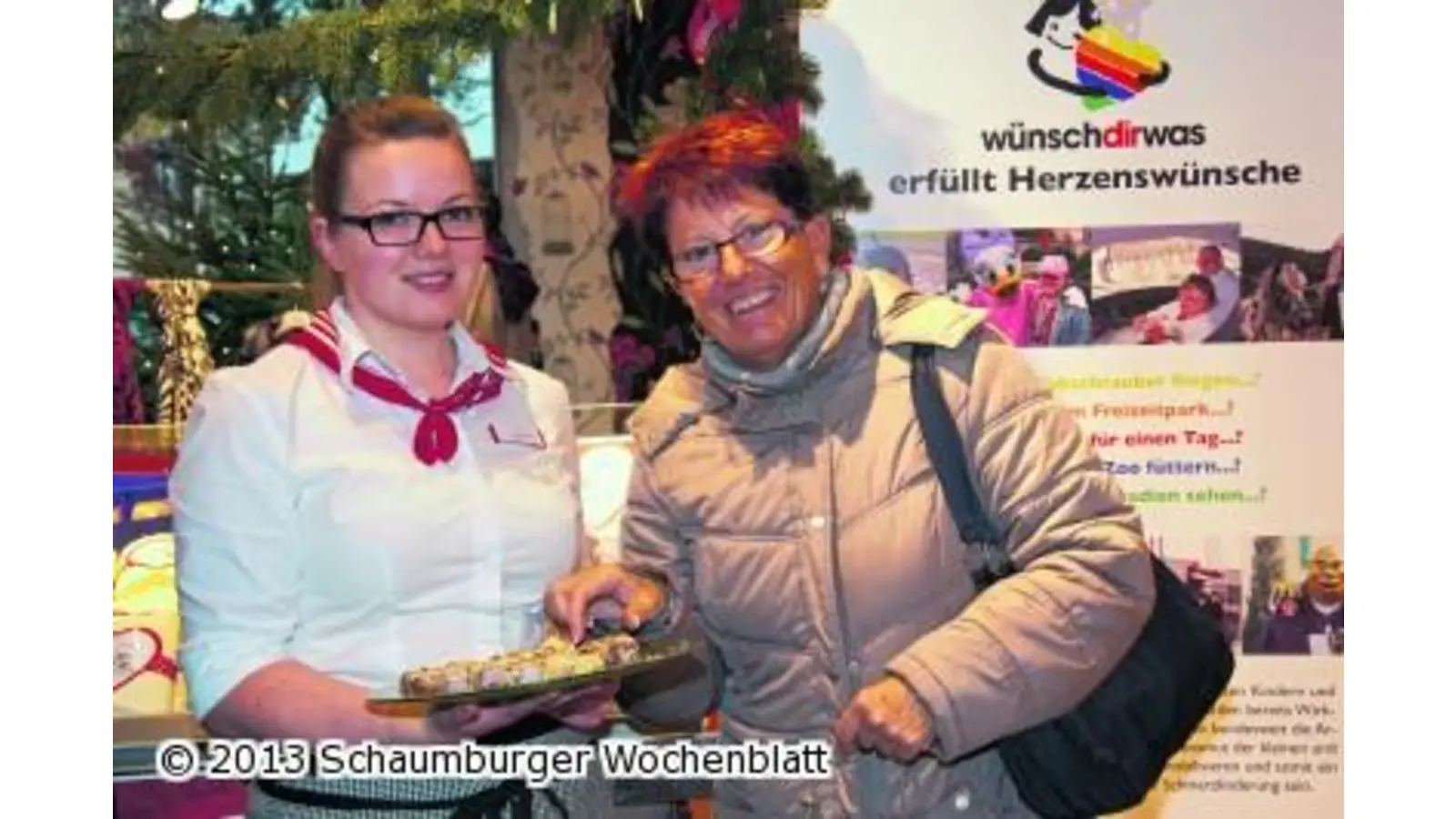 Stollen-Verkauf für Herzenswünsche (Foto: wa)