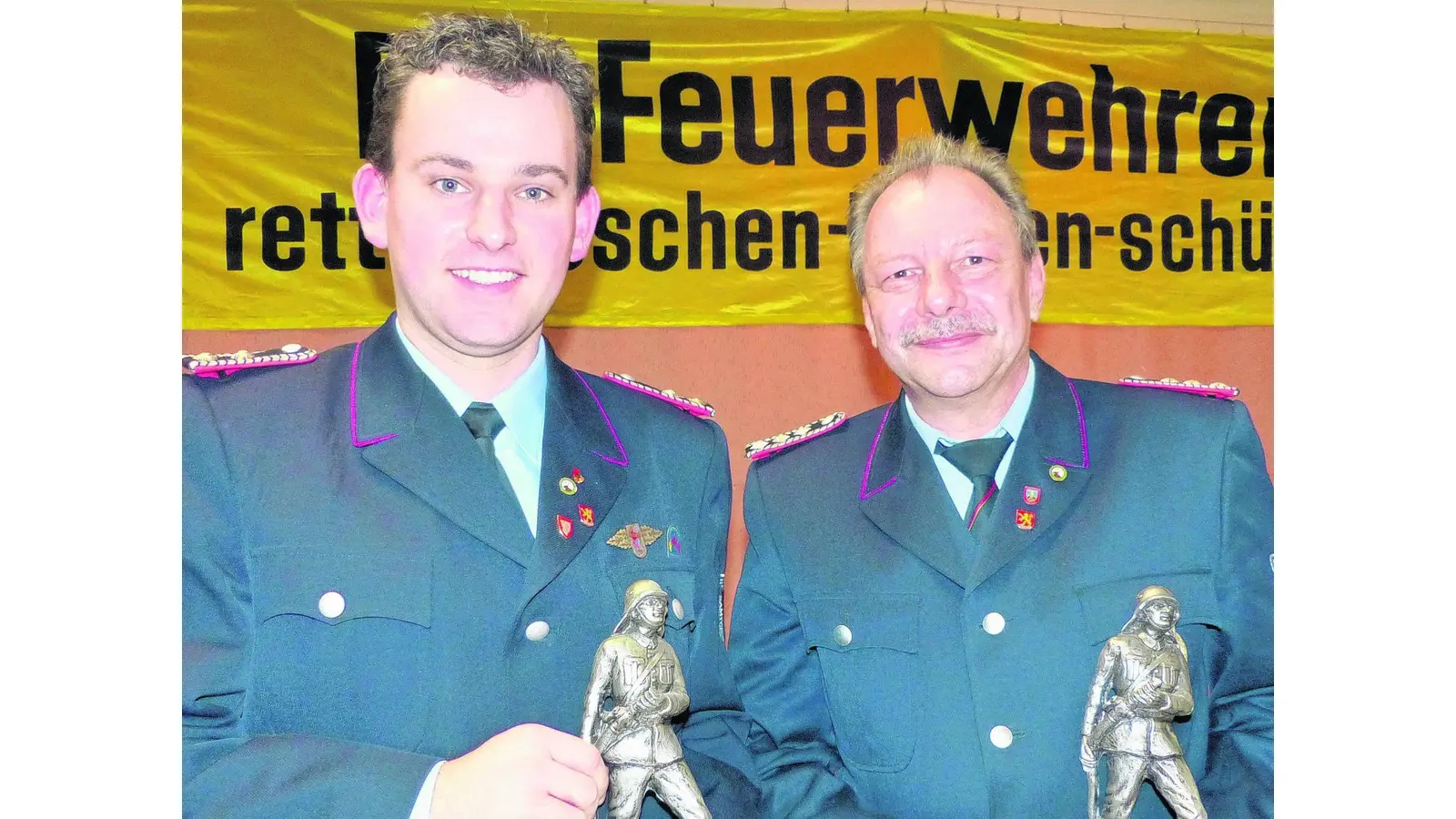 Harte Probe für neuen Brandmeister (Foto: al)