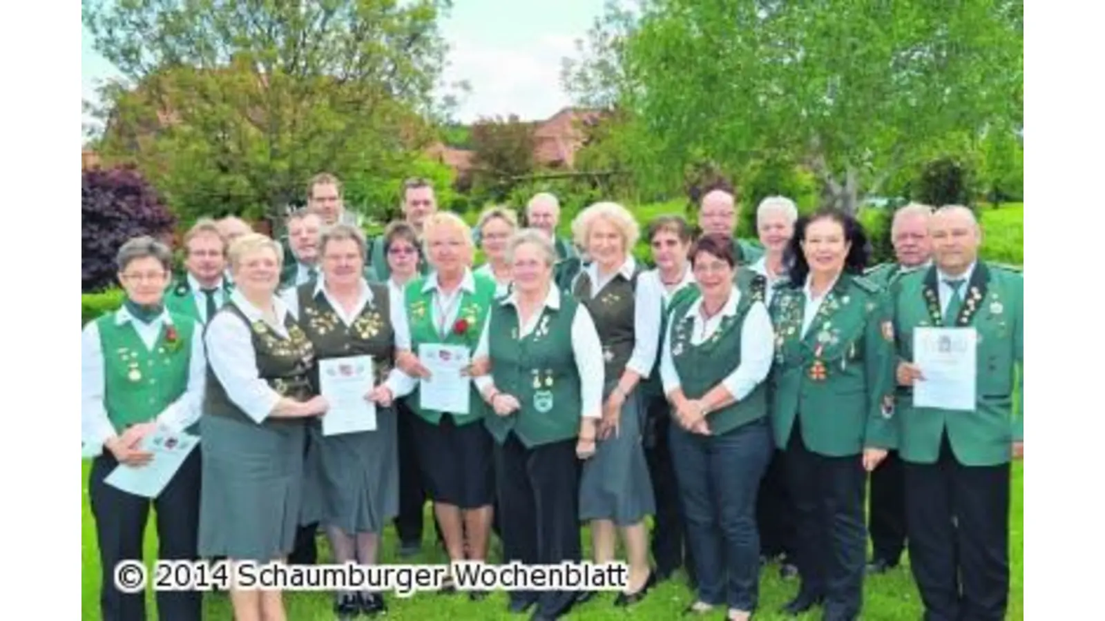 Zahlreiche Ehrungen beim Kreisschützentag (Foto: bt)