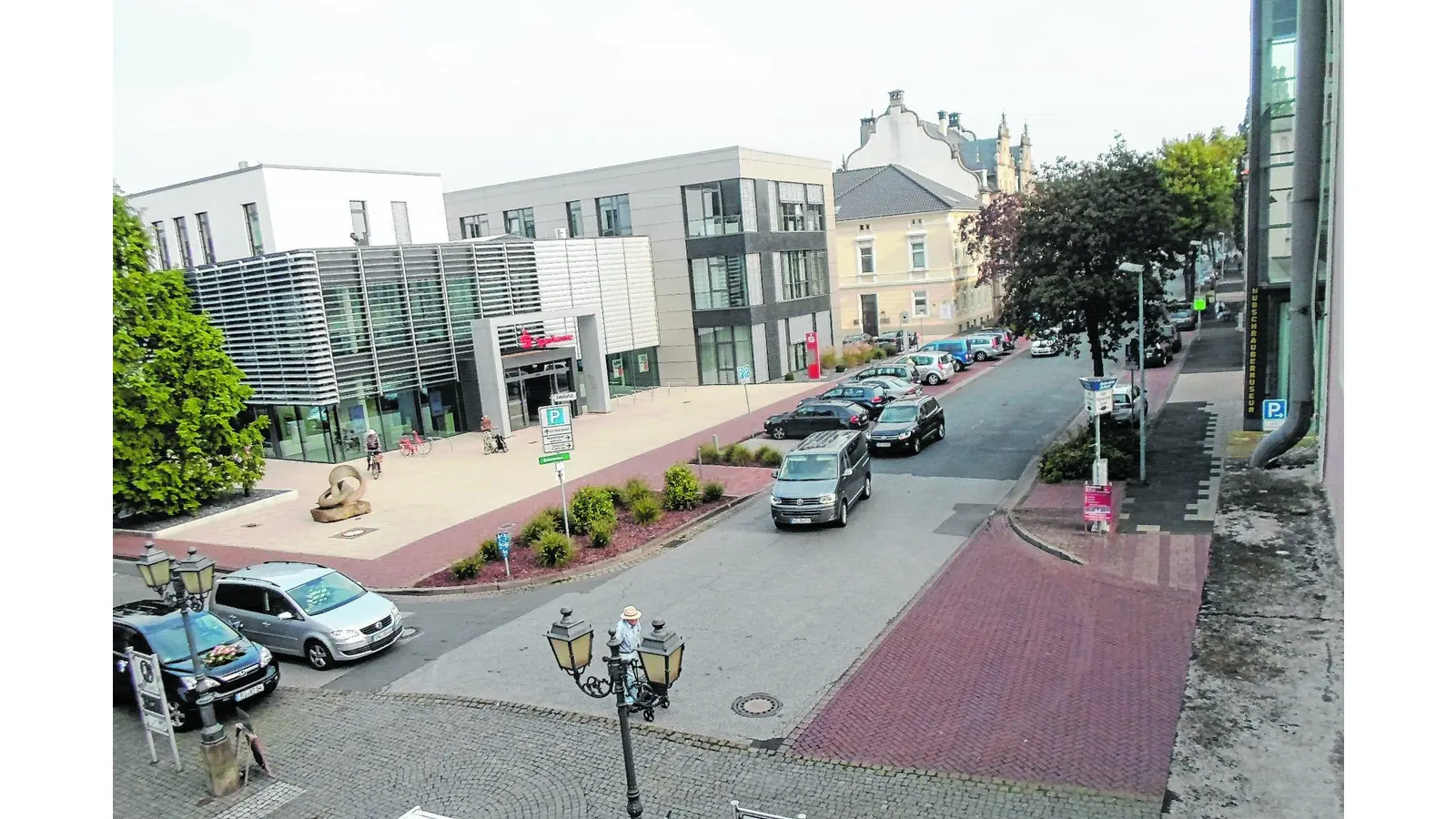 Ausbau Bahnhofstraße beginnt (Foto: jh)