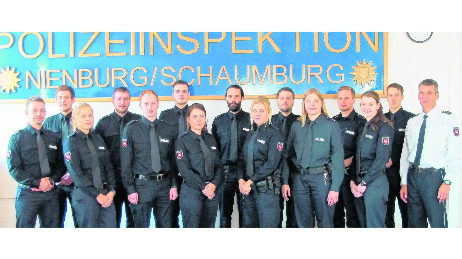 15 neue Polizisten treten ihren Dienst in der Region an (Foto: em)