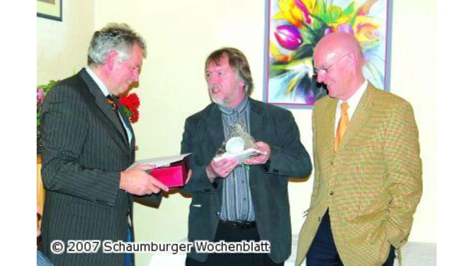 Bernd Reese wird verabschiedet (Foto: red)