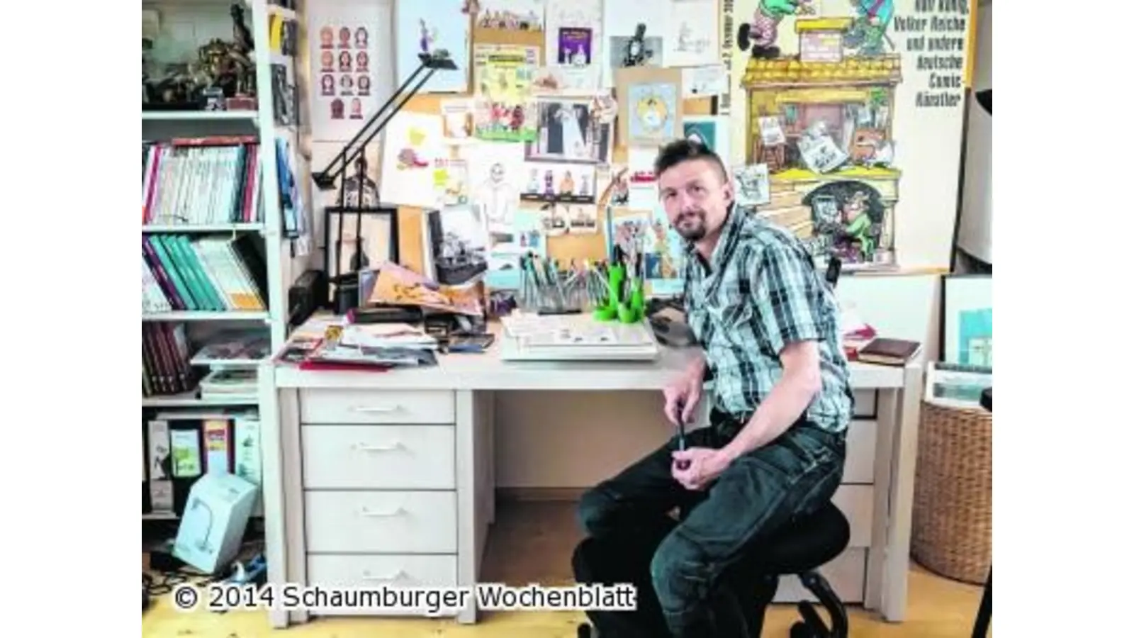 Max-und-Moritz-Preisträger in Wiedensahl (Foto: em)