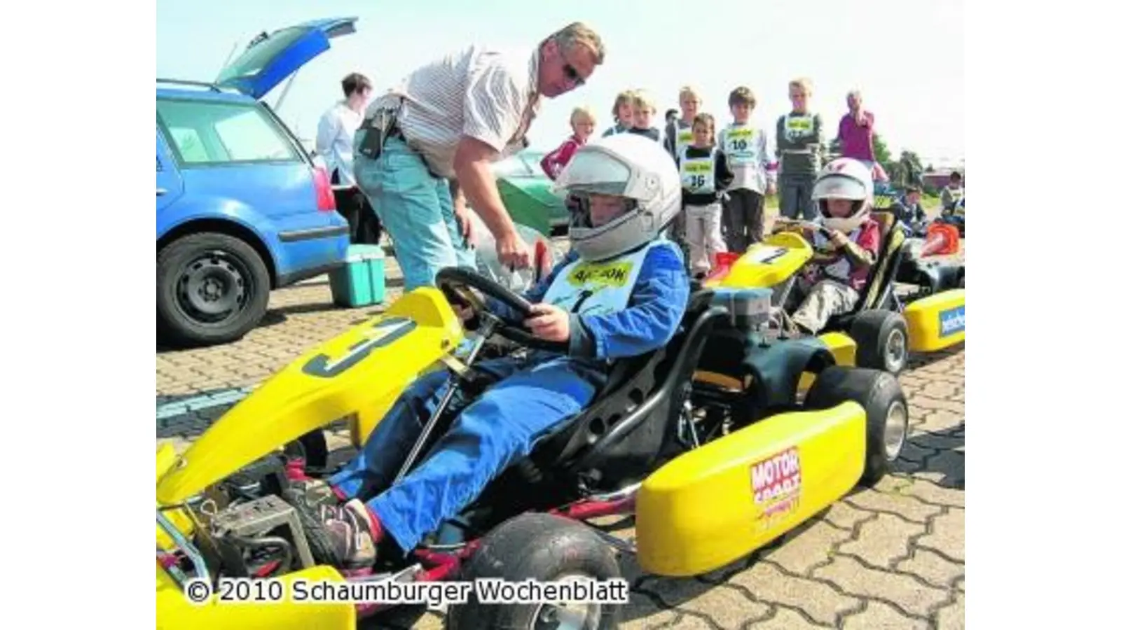 Mit Vollgas durch den schweren Parcours (Foto: km)