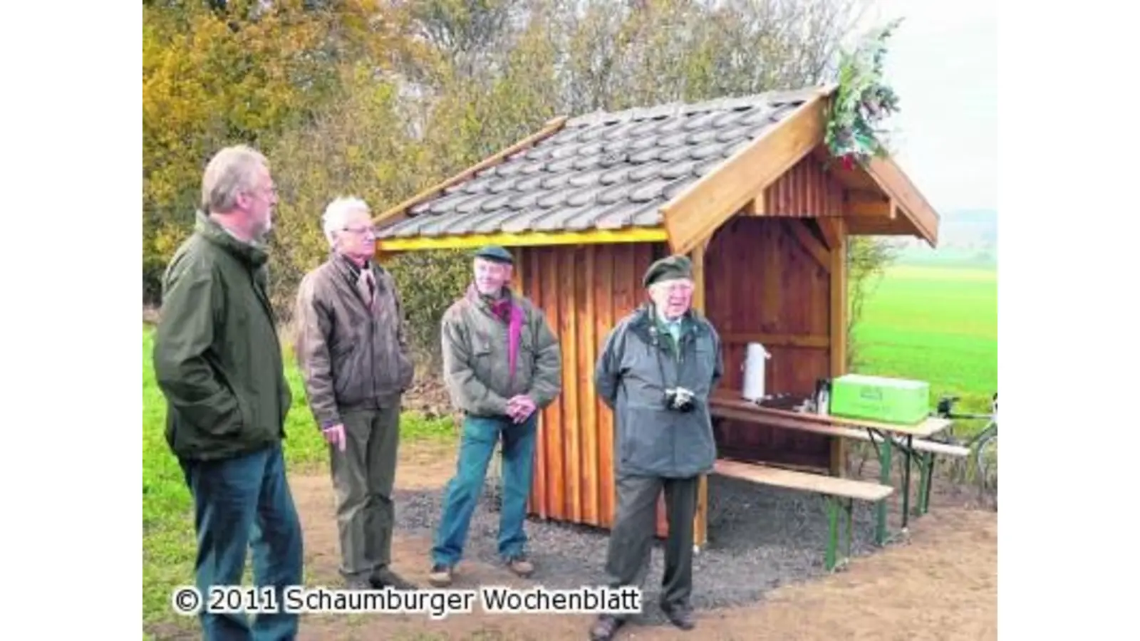 Wetterschutz und Aussichtspunkt (Foto: al)