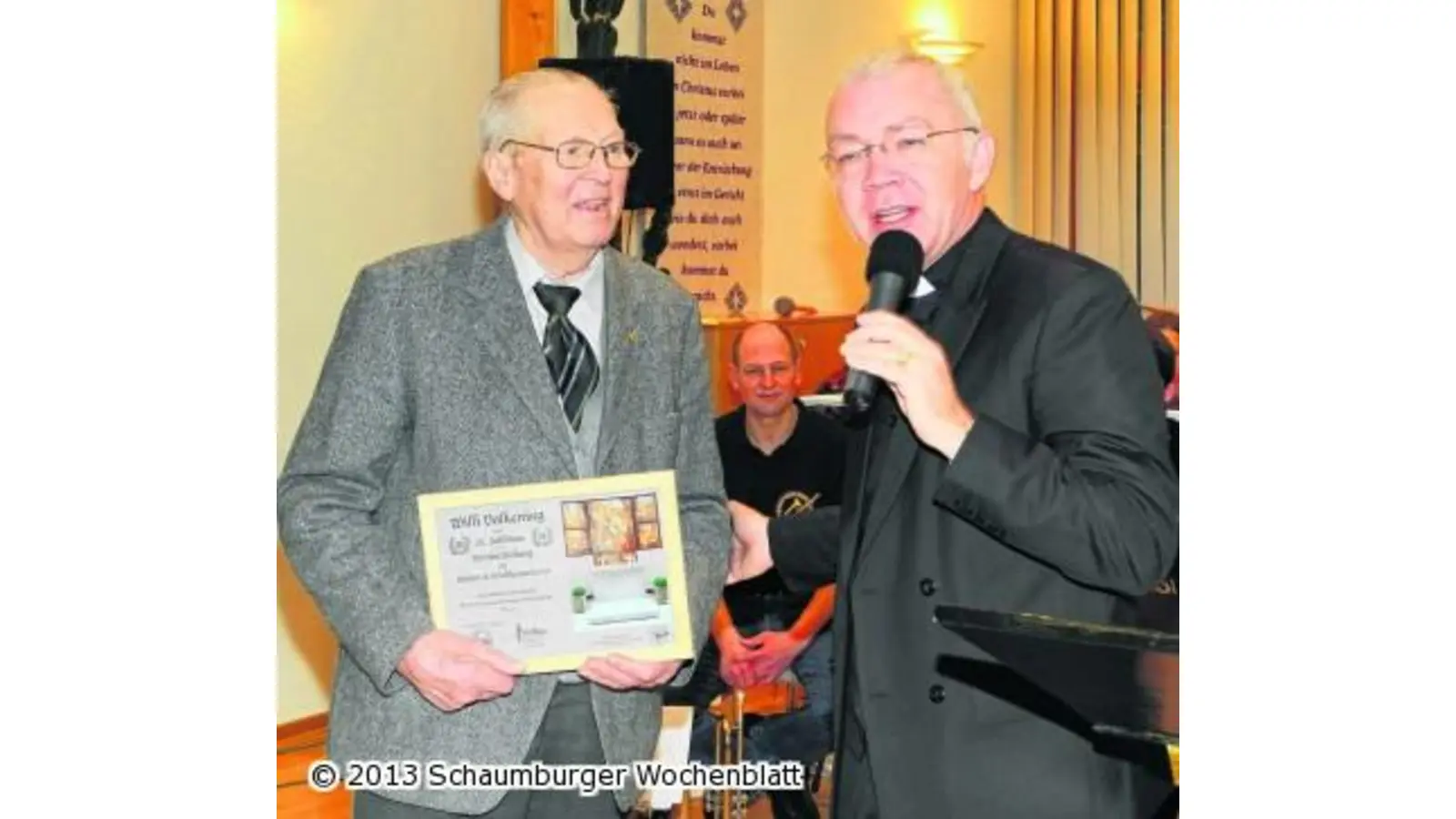 Kirchengemeinde dankt Willi Völkening (Foto: wtz)