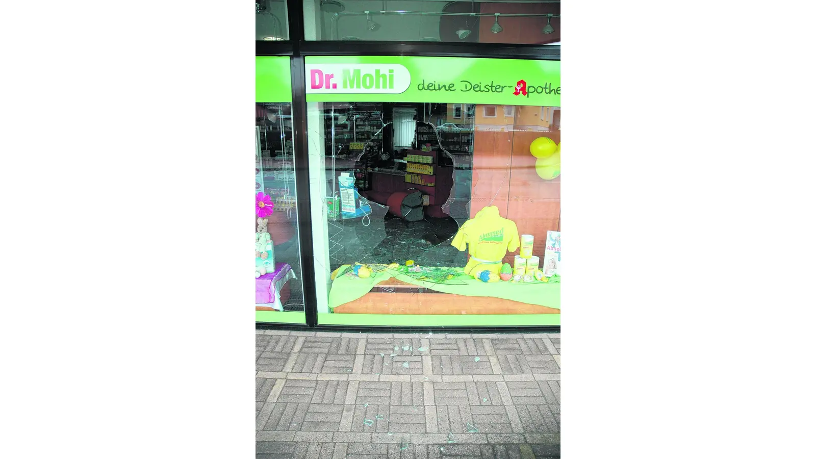 Einbruch in Apotheke (Foto: mk)