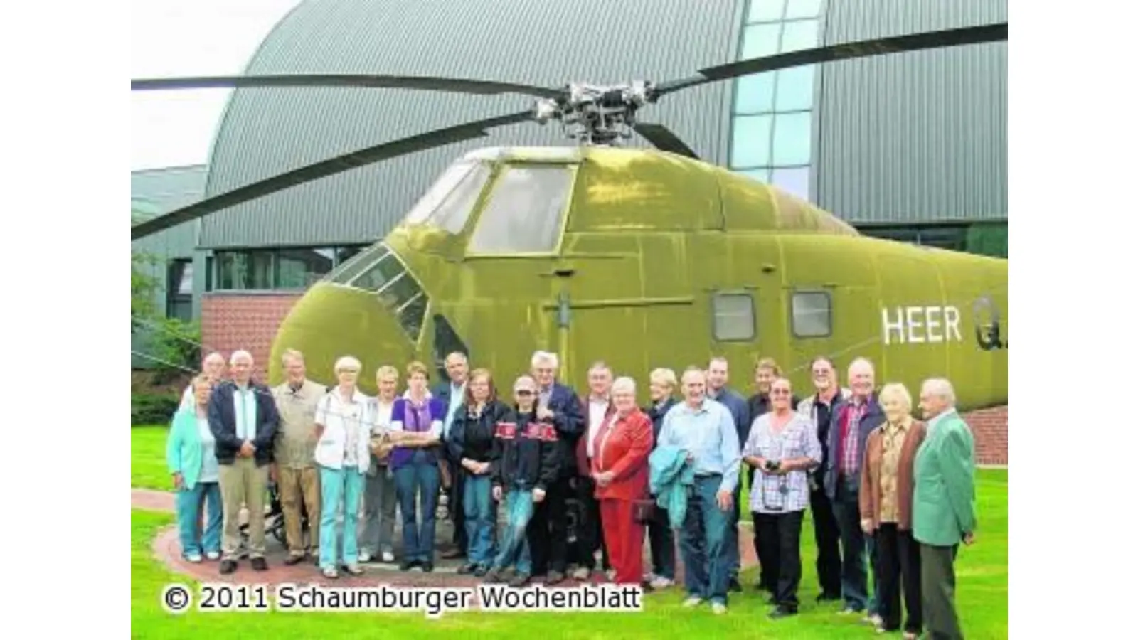 Seemannsverein erlebt Tag bei den Heeresfliegern (Foto: wtz)