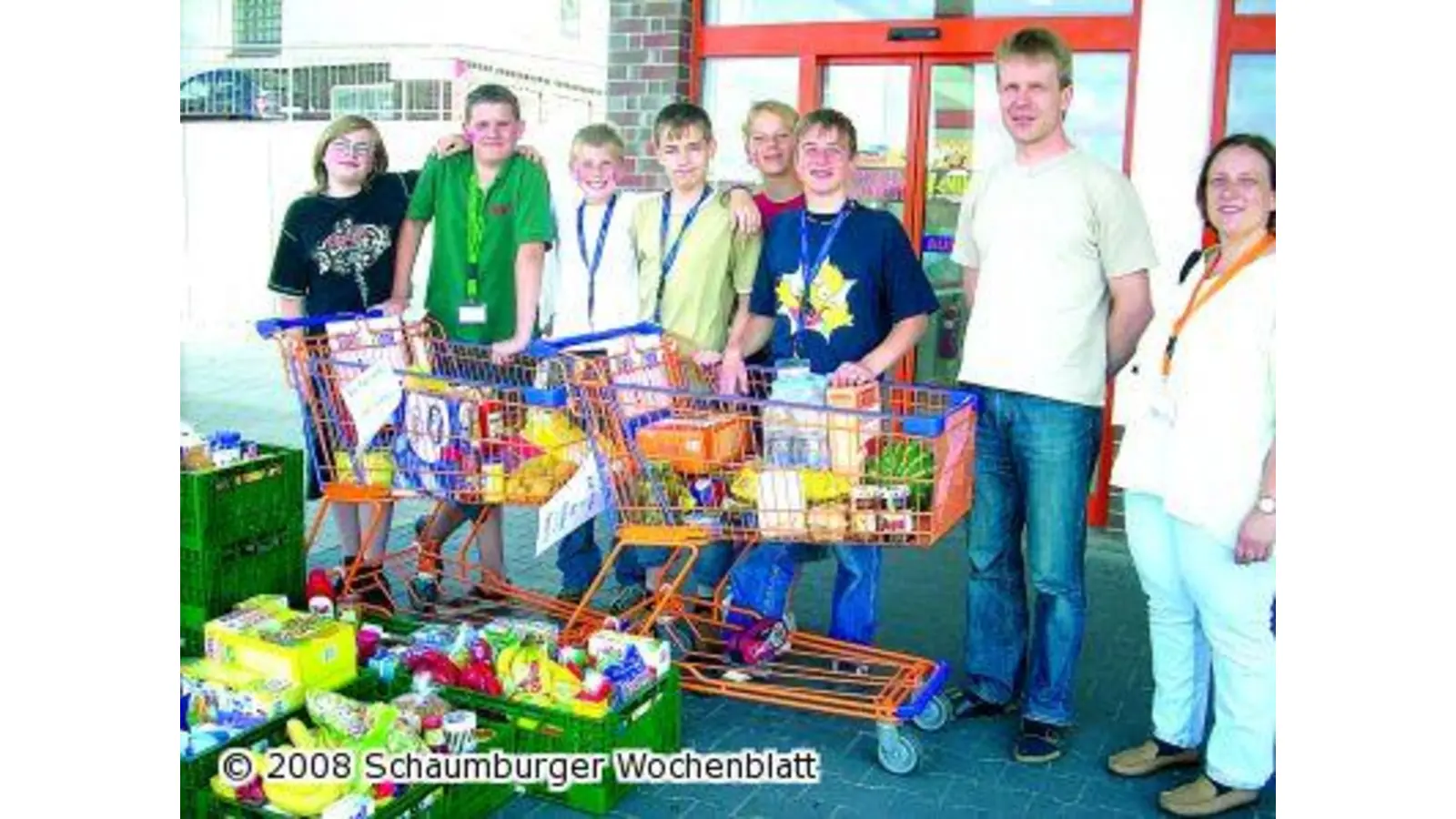 Schüler engagieren sich für die Tafel (Foto: red)