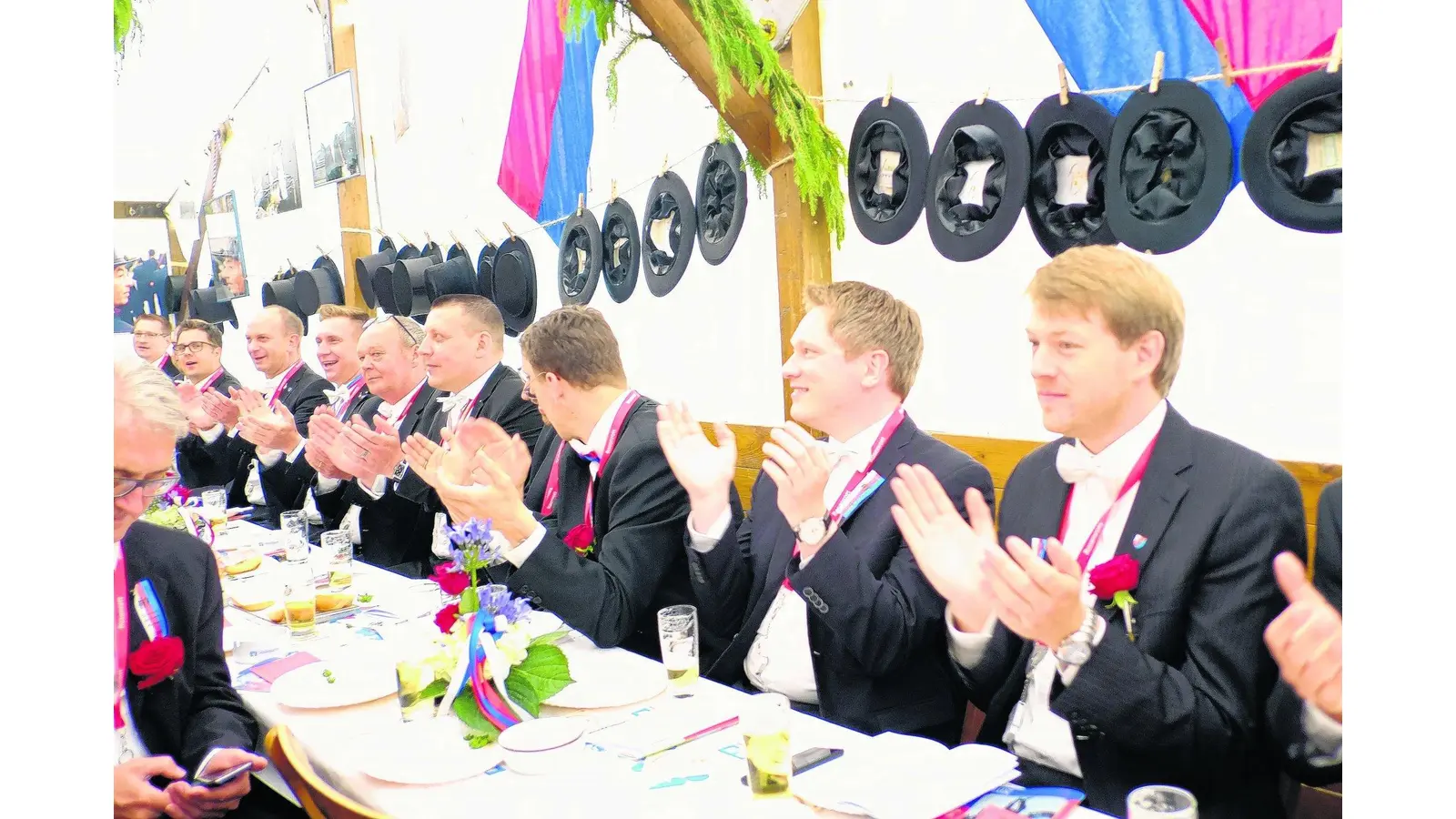 Auf Lastwagen-Biertaufe wird vormittags verzichtet (Foto: tr)