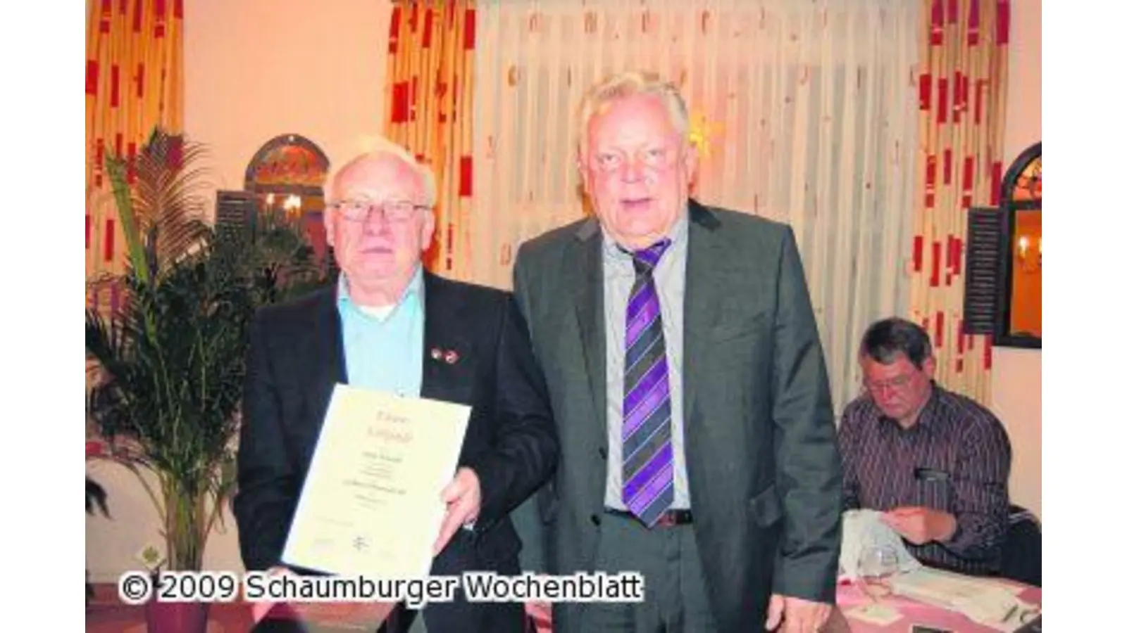 Goldene Ehrennadel für Horst Wistuba (Foto: red)