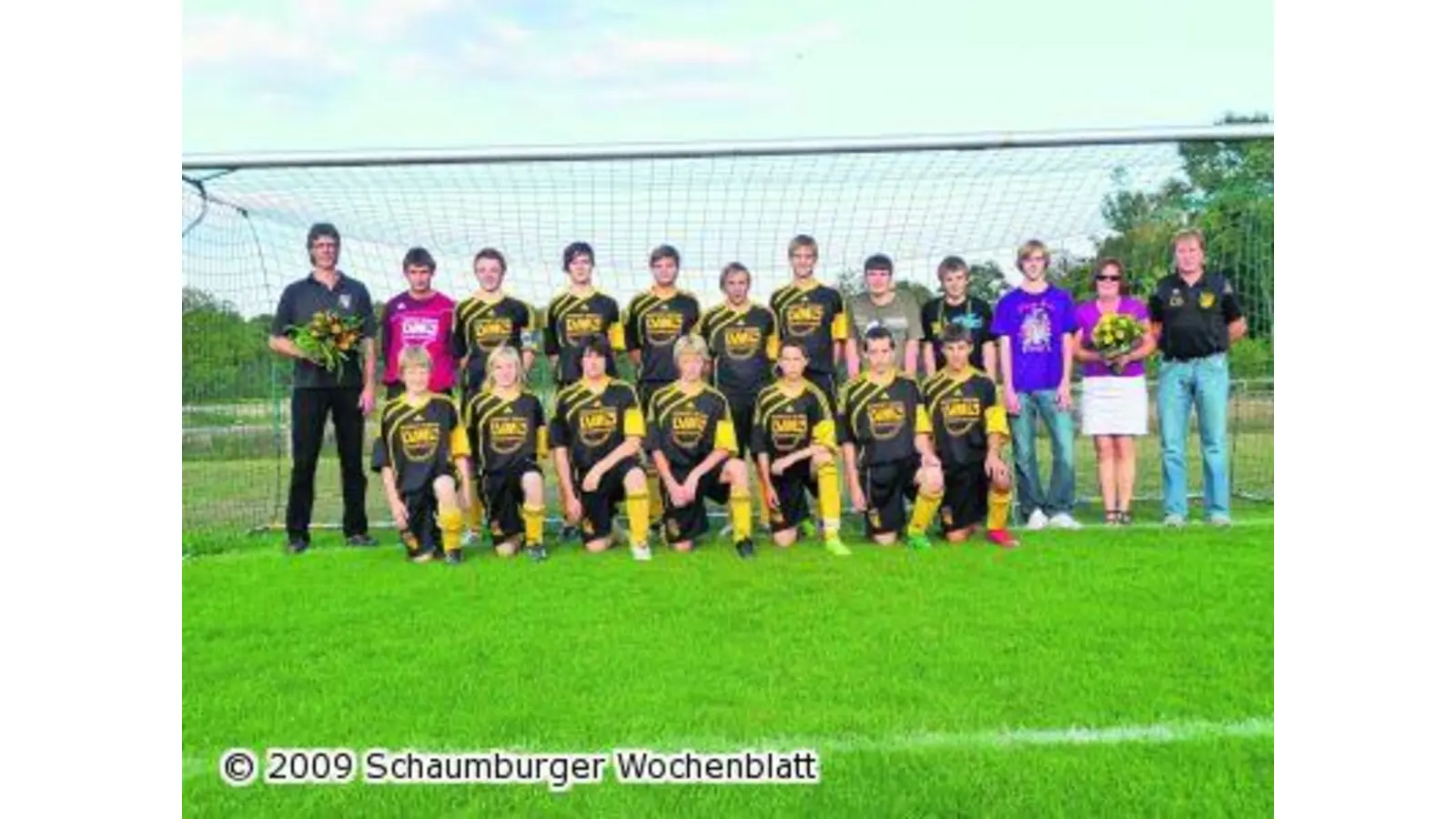 Neues Outfit für die B-Junioren (Foto: red)