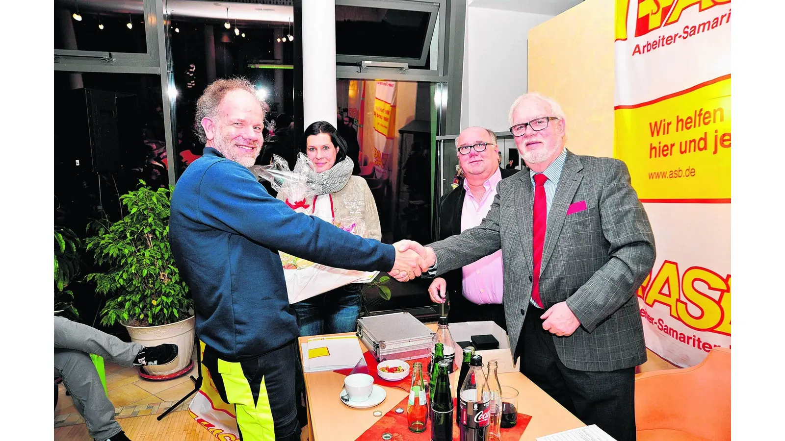 Jörg Brockhoff erhält Ehrenkreuz in Gold des ASB (Foto: red)