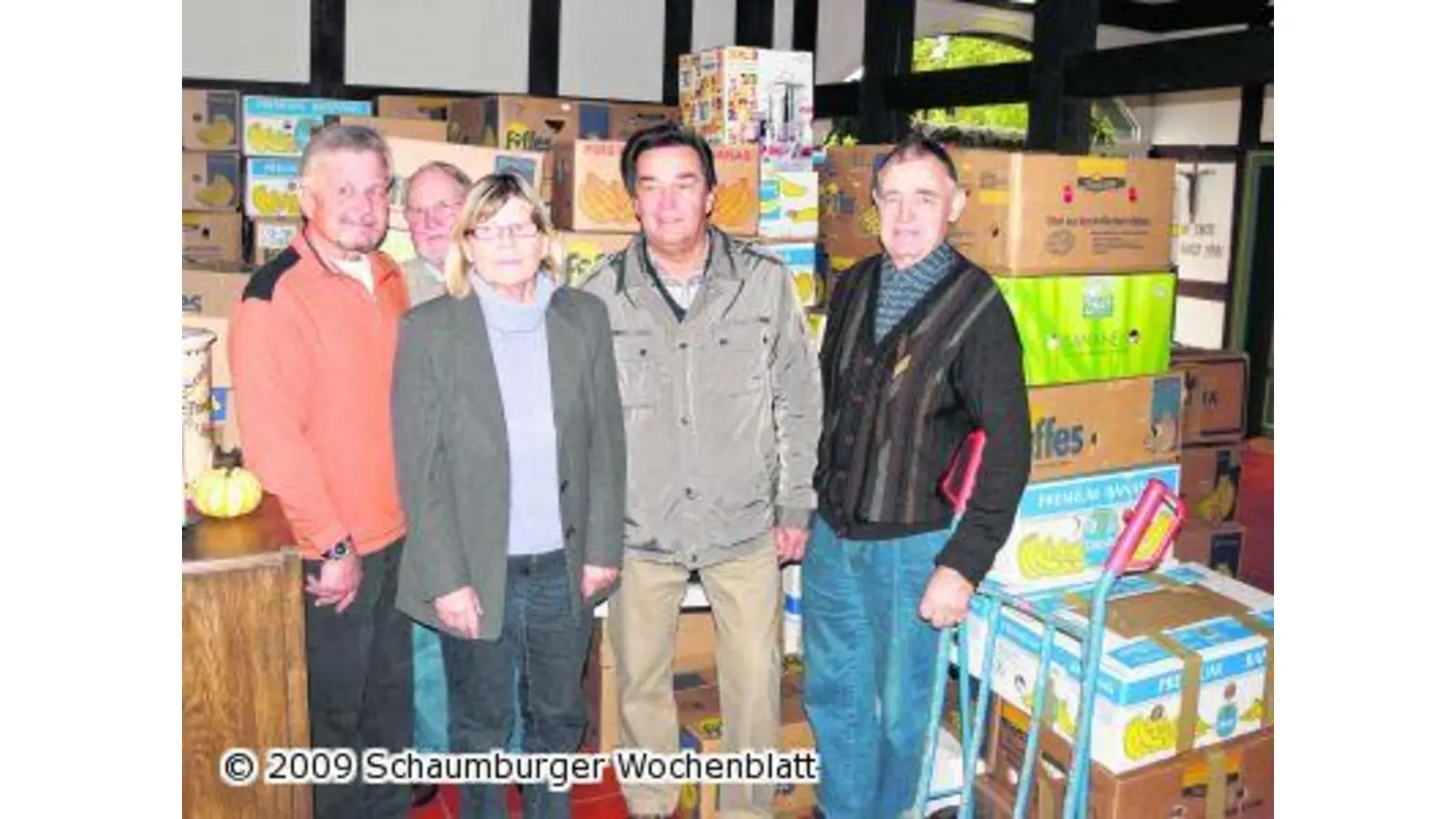 350 Pakete für Rumänienhilfe (Foto: red)