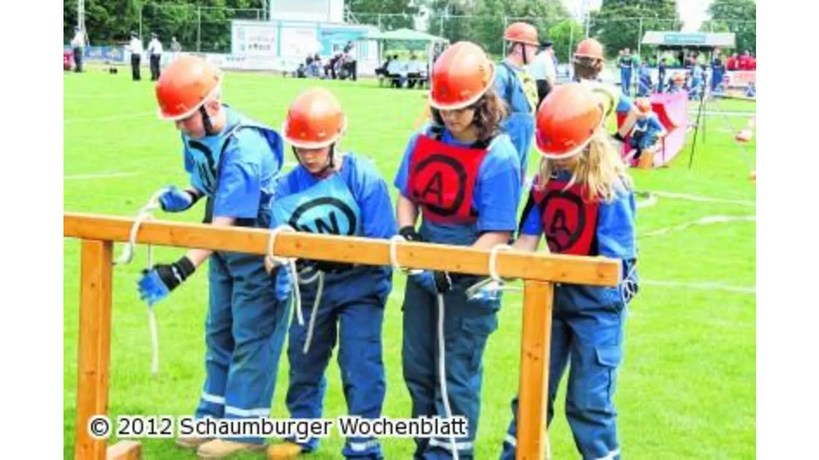 Die Jugendfeuerwehr aus Möllenbeck ist spitze (Foto: gi)