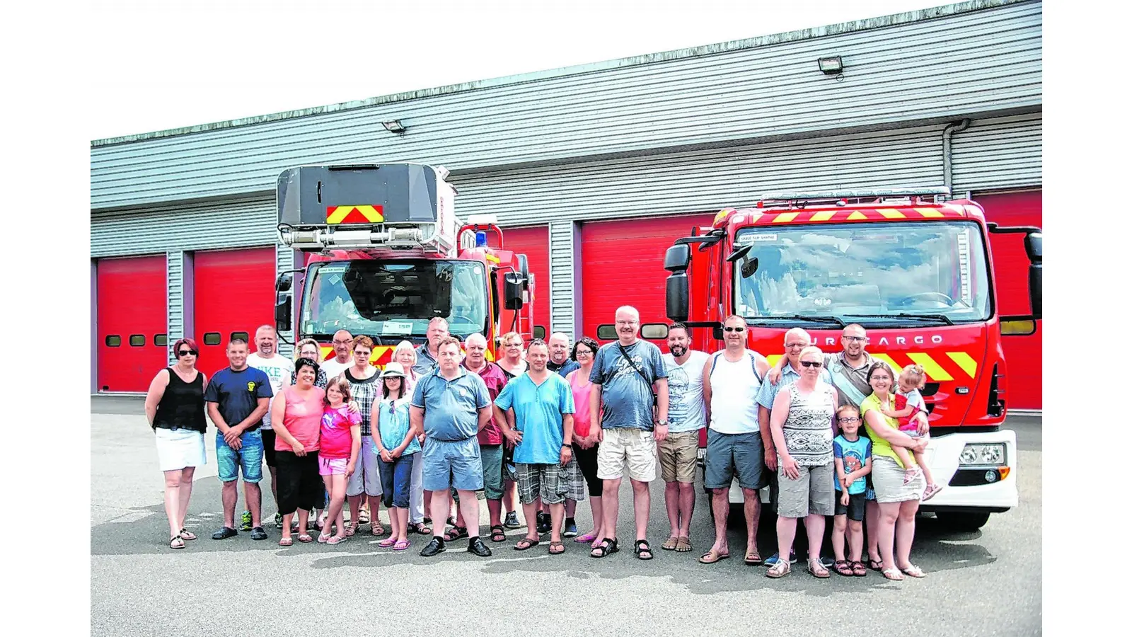 Französische Spezialitäten für die Feuerwehr (Foto: jb)