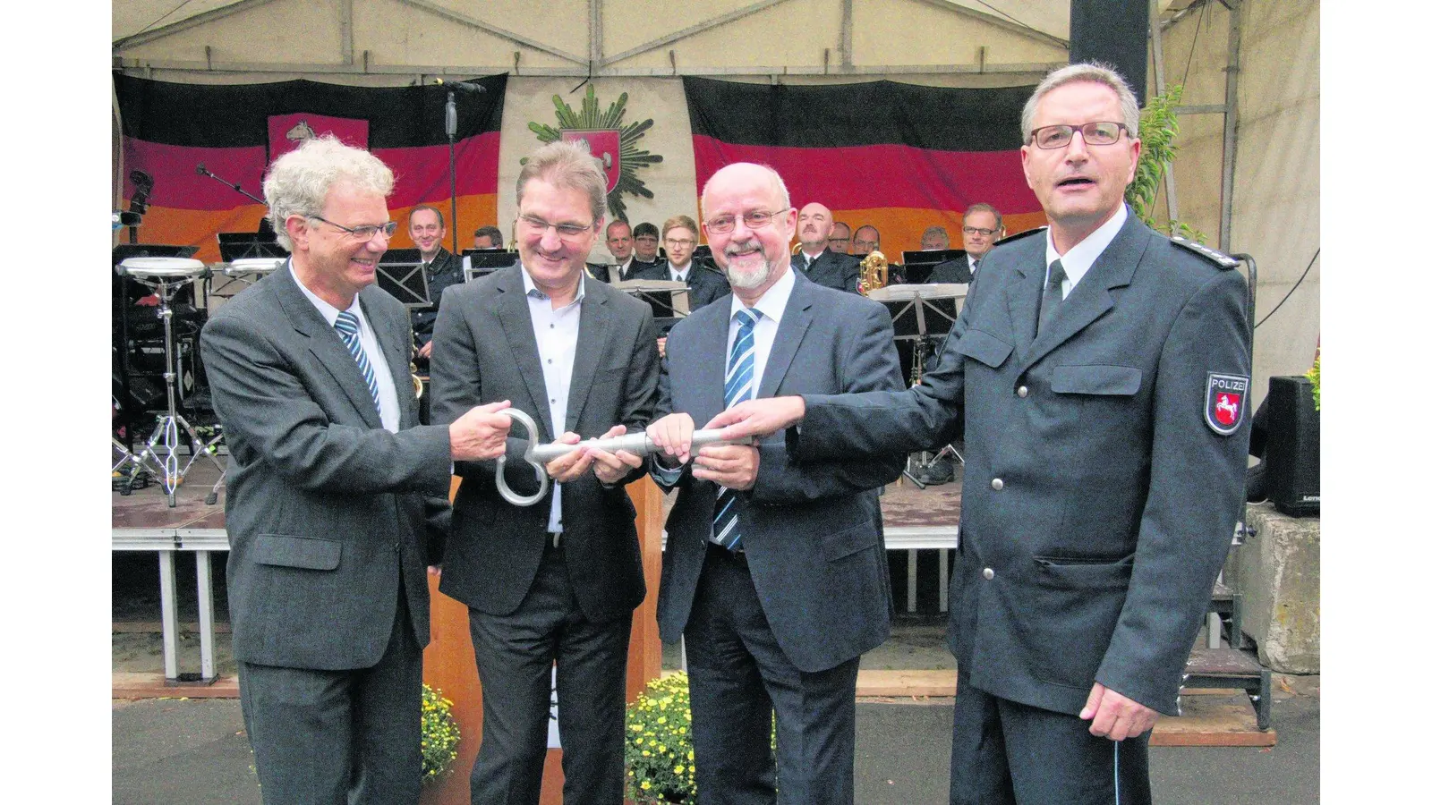 Wunstorfer Polizei ist nun in den neuen Räumlichkeiten des Anbaus untergebracht (Foto: red)