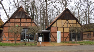Bereits ab März geöffnet: Naturpark-Scheune im Scheunenviertel. (Foto: wb)