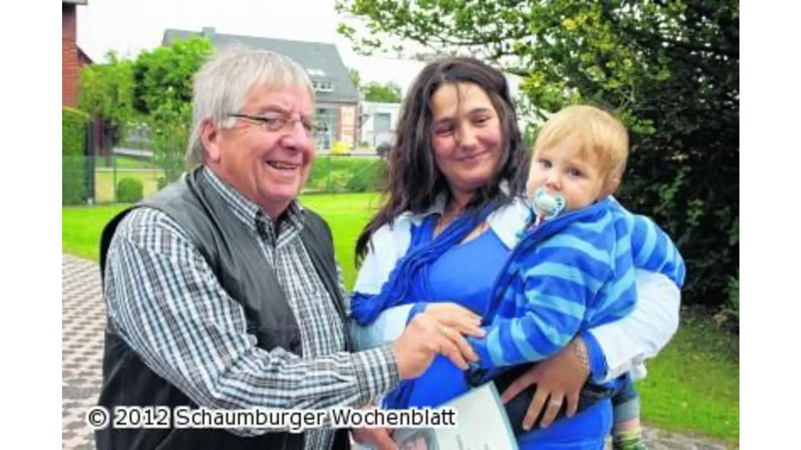 Ehrenpatenschaft für Lionel-Corey Bracht (Foto: pp)