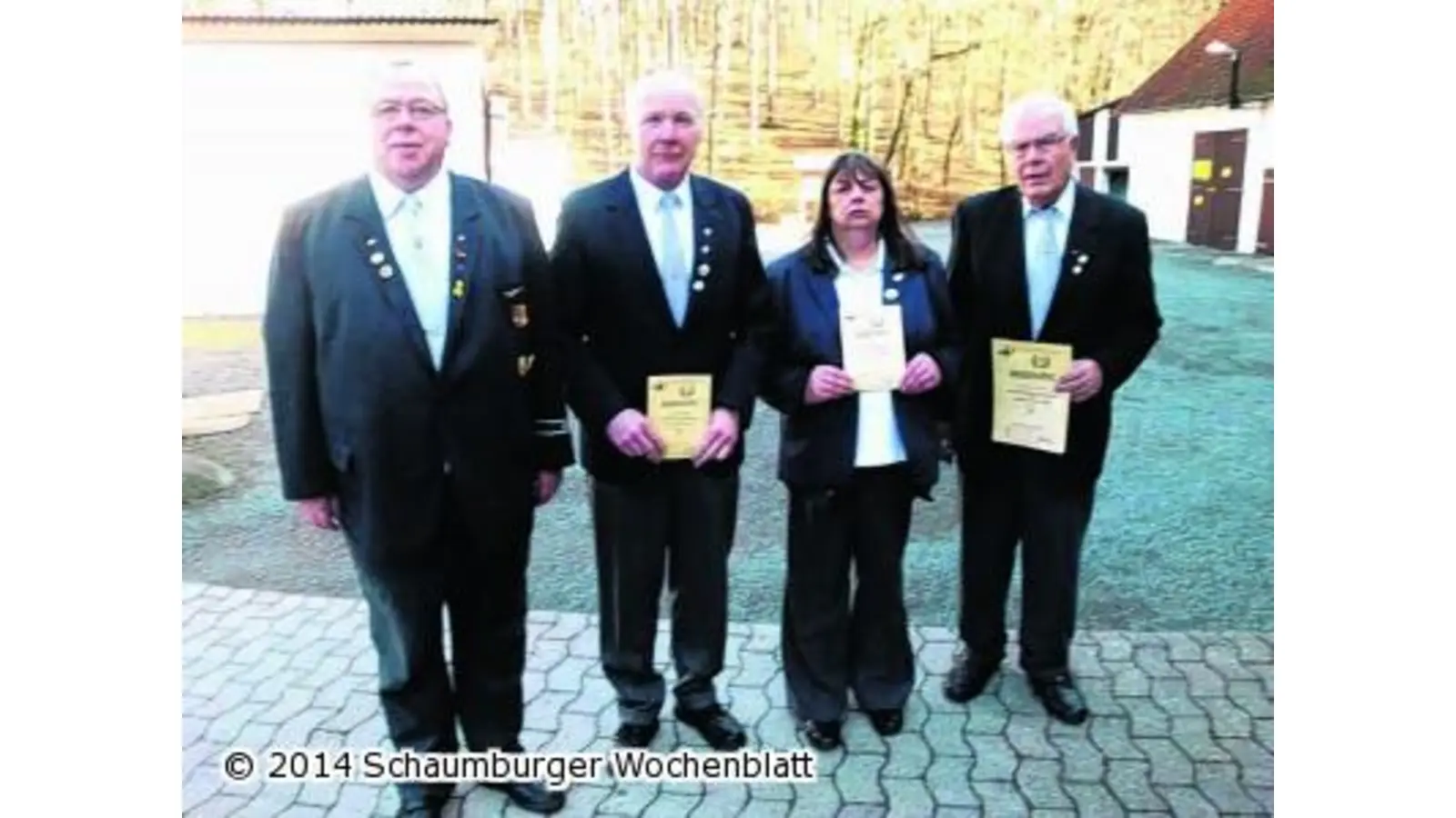 Kyffhäuser pflegen die Tradition (Foto: us)