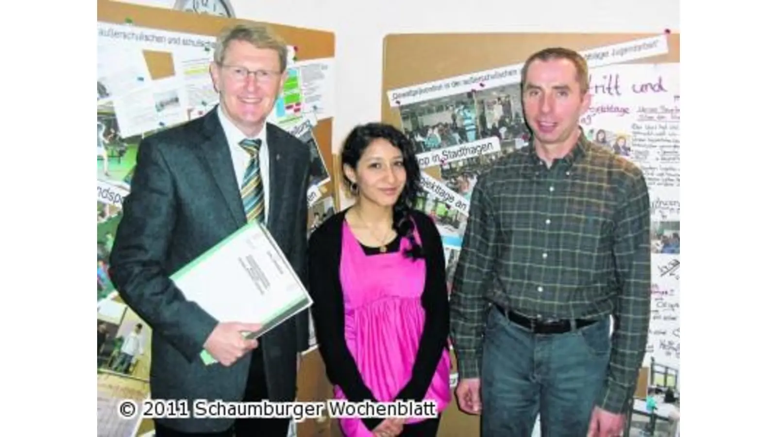 Gegen geballte Fäuste und harte Worte (Foto: wa)