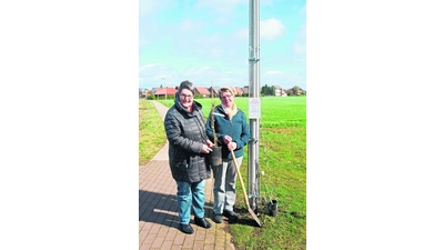 „Pflanzen-Paten” behalten die Waldreben im Auge (Foto: jl)